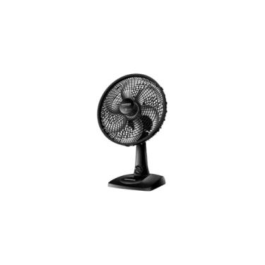 Imagem de Mini Ventilador de Mesa Portátil, USB Recarregável, 3 Velocidades, Preto, 28,5 cm Altura, Coluna Ajustável, Silencioso, 5W, para Casa e Escritório
