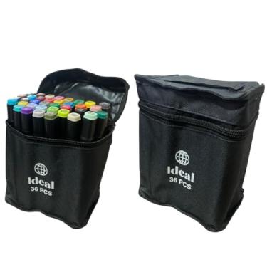 Imagem de Estojo com 36 Canetas Hidrográficas de Colorir