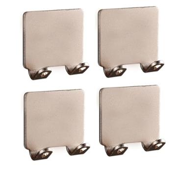 Imagem de Suporte para navalha de barbear multifuncional masculino, gancho de armazenamento para barbeador, prateleira de parede, rack de barbear, banheiro, cozinha, acessórios organizadores, dourado,