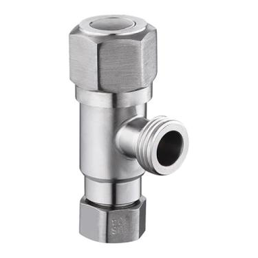 Imagem de Kit adaptador universal de encanamento conjunto de conectores de torneira de chuveiro de bidê multiuso com vedações à prova de vazamento, acessórios de conexão rápida para instalação de vaso sanitário