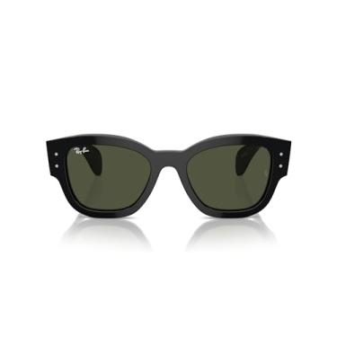 Imagem de Óculos de Sol Ray-Ban Jorge 0RB7681S 901/31 Tam 52 / Preto - Lentes Verde
