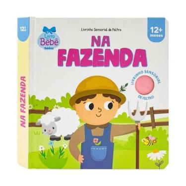 Imagem de Livrinho Sensorial De Feltro: Na Fazenda