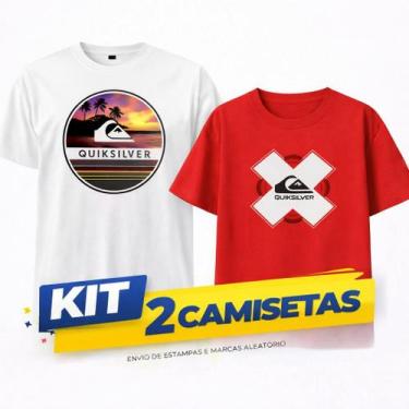 Imagem de Kit Camiseta Camisa Blusa Masculina Surf Skate Praia Verao Academia 10