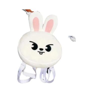 Imagem de Mochila De Pelúcia Kpop SKZOO Com Cordão Para Cabelo, Luminária, Supor