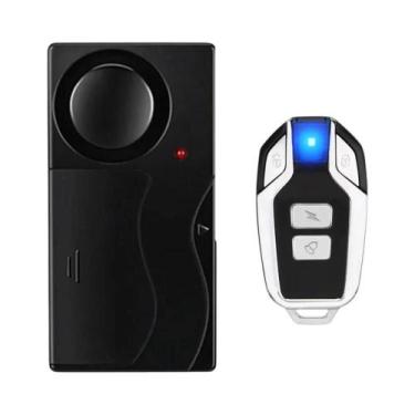 Imagem de Alarme De Vibração Sem Fio Para Portas E Janelas 110dB Com Controle Re