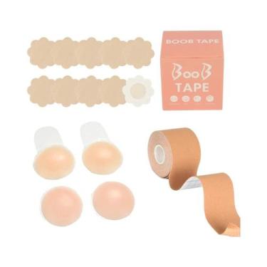 Imagem de Fita Adesiva Invisível De Silicone Para Seios, Protetores De Mamilo, A