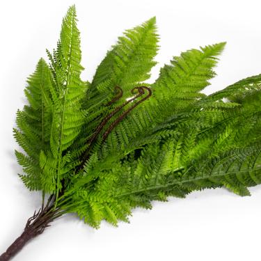 Imagem de Planta Artificial Folhagem de Samambaia Pendente Verde 78 Cm - D'Rossi