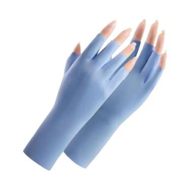 Imagem de Luvas De Proteção UV Para Ferramentas De Arte De Unhas Com Lâmpada UV 