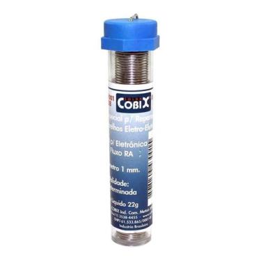 Imagem de Kit 5 Solda Estanho Tubinho 22g 1.0mm Cobix