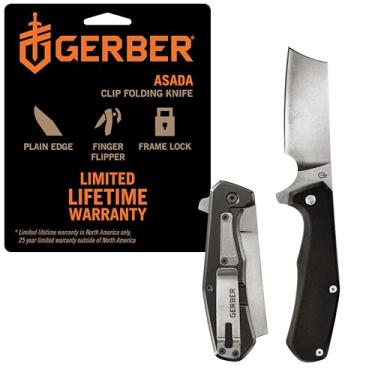 Imagem de Gerber Gear Asada, cutelo dobrável, ônix