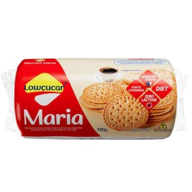 Imagem de Biscoito Maria Zero Adição De Açúcares 110g - Lowçúcar