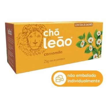 Imagem de Chá Leão Camomila em sachê 25 g 25 u - Congratulations Store