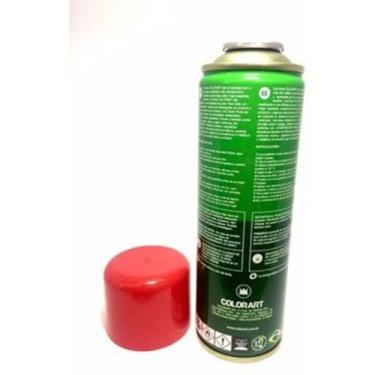 Imagem de Tinta spray vermelho 300ml colorart aerossol alta cobertura secagem rá