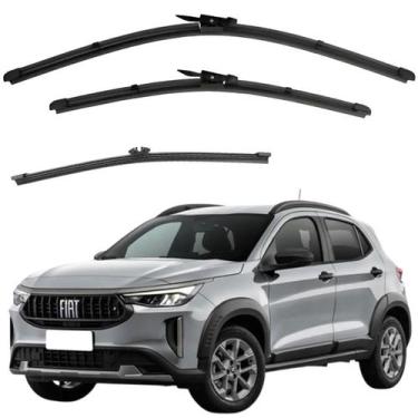Imagem de Kit Palhetas Pulse 2022 a 2025 Limpador de Parabrisa e Vidro Traseiro 