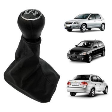 Imagem de Coifa Com Manopla Cambio Corsa Celta Classic Corsa Wind Meriva Vectra 