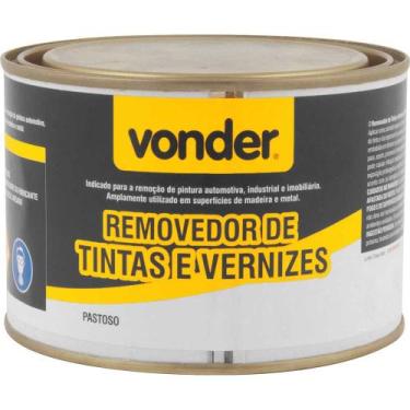 Imagem de Removedor Tinta Verniz Semi-sólida Madeira Metal 400g Vonder