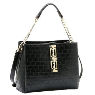 Imagem de Bolsa Feminina Mão Trabalho Matelassê Elegance Chenson-Feminino