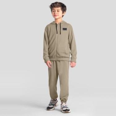 Imagem de Conjunto infantil menino em suedine Brandili-Masculino