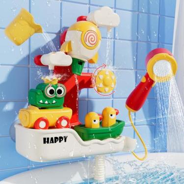 Imagem de Conjunto de brinquedos de banho SOCBTNSO FlowFun Electric Shower 18 me