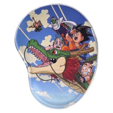 Imagem de Mouse Pad ergonômico com apoio punho Dragon Ball Sortidos Cor:Modelo 1