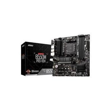 Imagem de Placa Mãe MSI B550M PRO-VDH DDR4 Socket AM4 Chipset AMD B550 Micro ATX