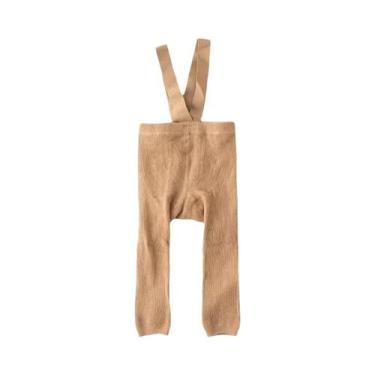 Imagem de Leggings De Cintura Alta Elástica Para Bebês (Meninas E Meninos) - Mei