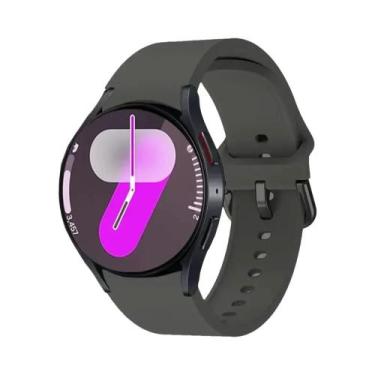 Imagem de Pulseira De Silicone Para Samsung Galaxy Watch 40mm 44mm 45mm 20mm Sem