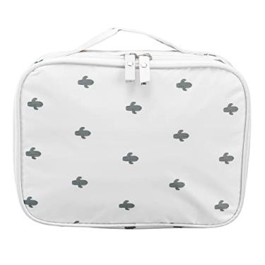 Imagem de Mala de viagem, mala de viagem elegante para acampar em uma agência de viagens Estilo A (cacto branco) - engrossado