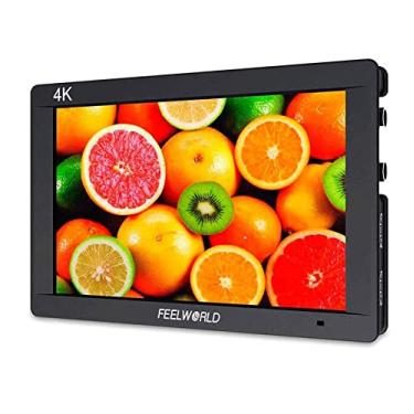 Imagem de FEELWORLD FW703 7" 4K HDMI On Camera Monitor de vídeo Campo Ultra Slim IPS Full HD 1920x1200 com Peaking Assist 3g-sdi DSLR Display Externo