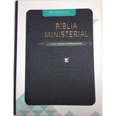 Imagem de Biblia Ministerial - Pu Preta Nvi Luxo