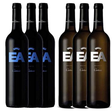 Imagem de Kit 6x Vinhos Português Alentejano Cartuxa EA Tinto e Branco