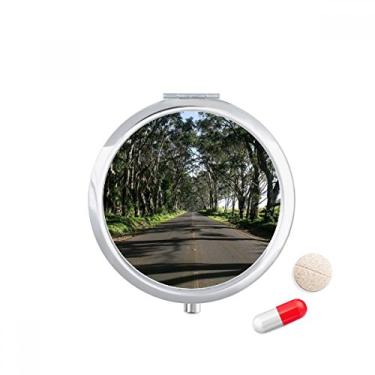 Imagem de Caixa de comprimidos Green Forestry Science Nature Scenery Pocket Medicine Storage Box Dispenser recipiente