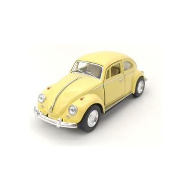Imagem de *Carrinho De Ferro Miniatura Fusca Volkswagen Beetle1967 1:32 - Kinsma