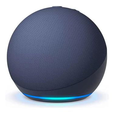 Imagem de Amazon Echo Dot 5Th Gen Com  Assistente Virtual Alexa Deep Sea Blue110v/240V