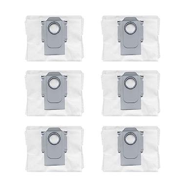 Imagem de HMHAMA Saco de substituição para aspirador de pó Roborock S8/S8+/S8 Pro Ultra Robot, saco descartável de grande capacidade para acessórios Roborock S8, pacote com 6