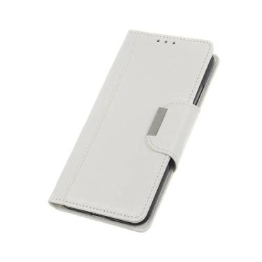 Imagem de Capa flip de couro para Samsung Galaxy S24 S21 Ultra S23 Note 20 S22 S10E S10 Lite 10 Plus S20 FE Capa carteira magnética, NP, branca, para Samsung S21 Ultra