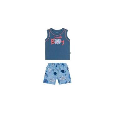 Imagem de Conjunto Infantil Menino Camiseta E Bermuda - Elian