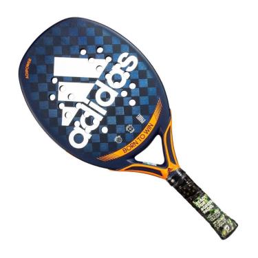 Imagem de Raquete de Beach Tennis Adipower 3.1 H24 Azul e Laranja - Adidas-Unissex
