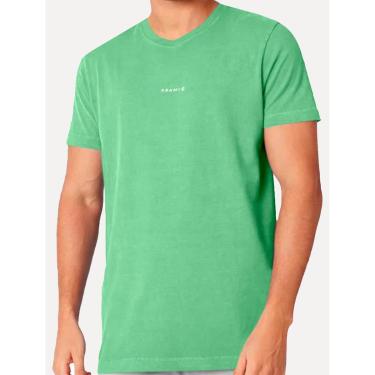 Imagem de Camiseta Aramis Masculina Estampa Costas Barcode Cacto Verde Mescla-Masculino