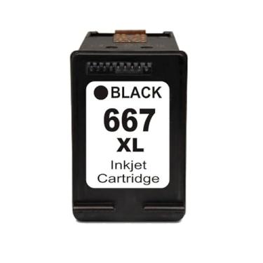 Imagem de Cartucho 667XL Preto Compatível 100% novo