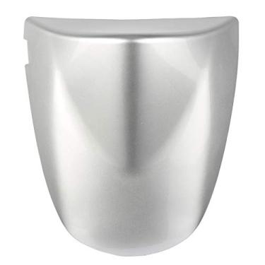 Imagem de Capa de assento traseiro de motocicleta carenagem capota traseira de passageiro cauda ABS capa de extremidade adequada para Kawasaki Ninja ZX6R 636 ZX-6R 2003-2004 (prata)