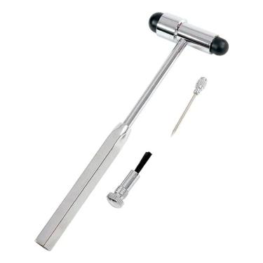 Imagem de Martelo De Reflexo Neurológico Buck Com Pincel E Agulha MD