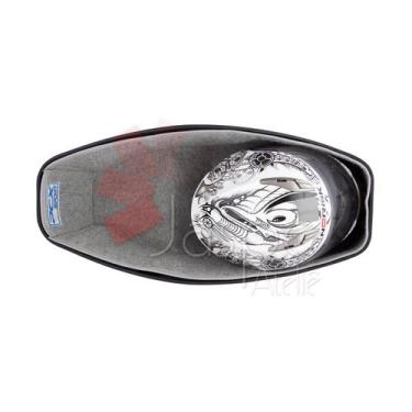 Imagem de Forração Honda Pcx Sport Acessório Forro Baú 19 20 Cinza - Jaspe Ateli