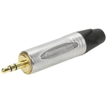 Imagem de Plug p2 soft p2 estereo metal ponta gold - PIX