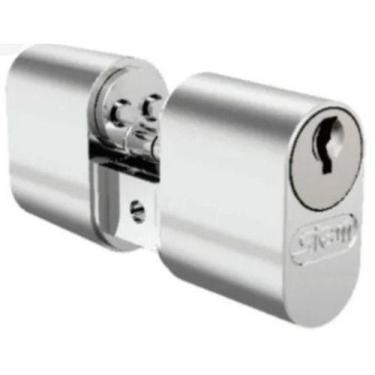 Imagem de - Cilindro Tambor Miolo Para Fechadura Stam Original , Cromado