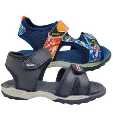 Imagem de Kit 2 Pares Sandália Infantil Masculina Papete Menino Presente Escolar