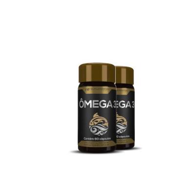 Imagem de 2x omega 3 melhor custo beneficio do mercado com 60caps - HF SUPLEMENT