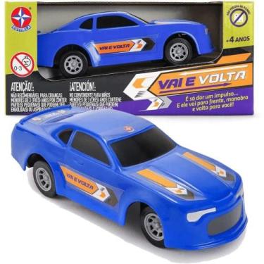 Imagem de Carrinho Vai e Volta Retro Azul - Estrela