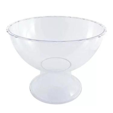 Imagem de Taça P/sobremesa Gourmet 2,8l Acrílico Bolo Doce Confeitaria - LSC Toy