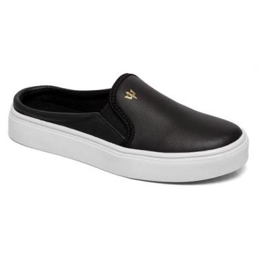 Imagem de Tênis Feminino Mule Slip On Calce Fácil - J.REI MULTMARCAS, Preto, 38,